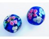 Blue Handmade Lampwork Beads